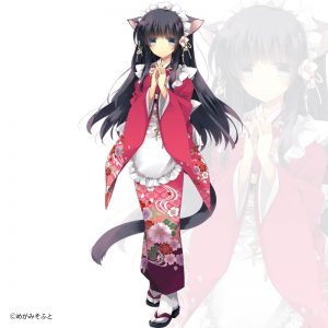 撫猫さん